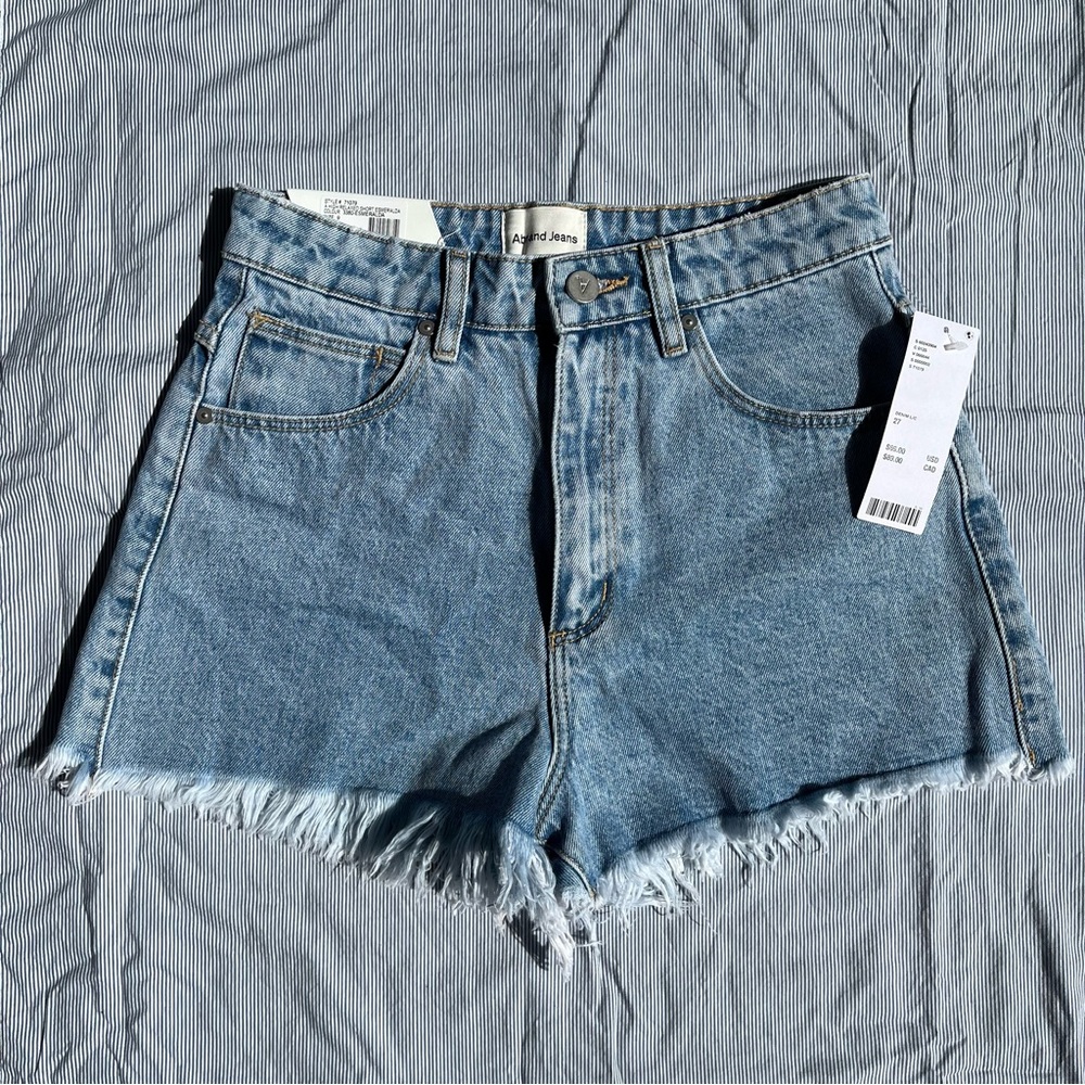 NWT Abrand Denim Shorts - Picture 4 of 8